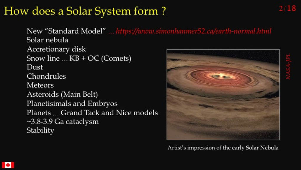 early solar system planets